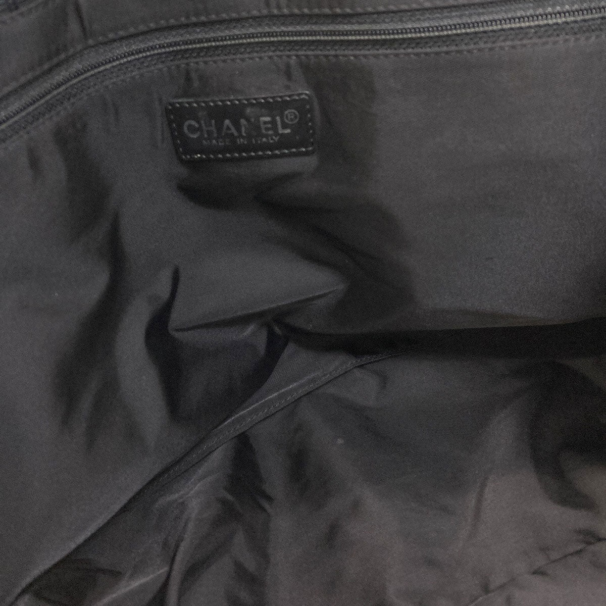 CHANEL New Travel Line MM Tote Bag Nylon Ladies [Used]