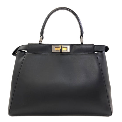 FENDI Peekaboo 2WAY Tote Bag Leather Ladies [Used]