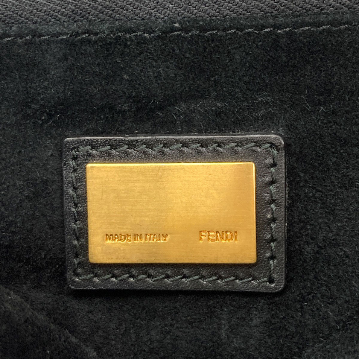 FENDI Peekaboo 2WAY Tote Bag Leather Ladies [Used]