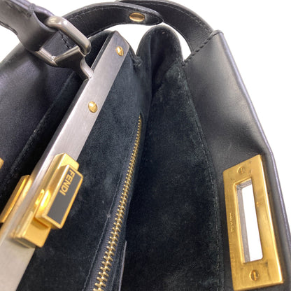 FENDI Peekaboo 2WAY Tote Bag Leather Ladies [Used]