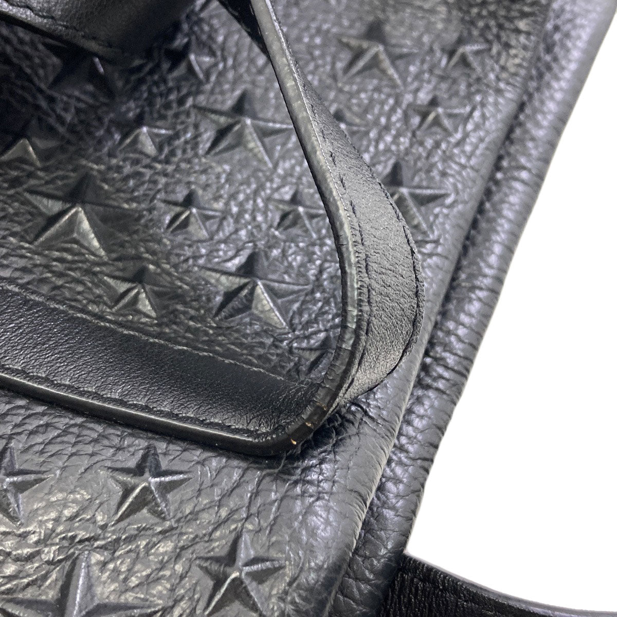 Jimmy Choo sophia star motif Tote Bag Leather Ladies [Used]