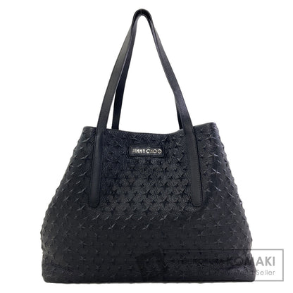 Jimmy Choo sophia star motif Tote Bag Leather Ladies [Used]