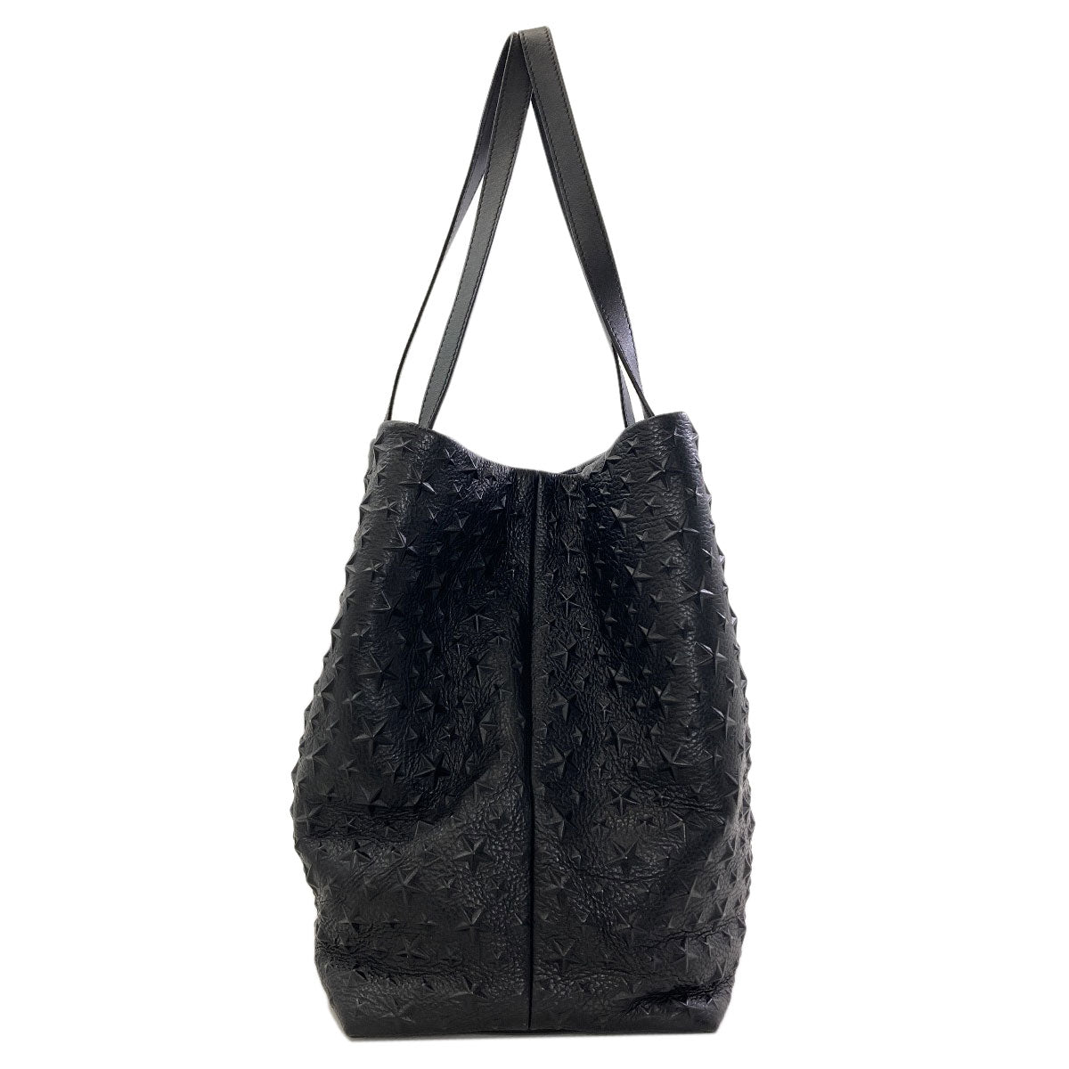 Jimmy Choo sophia star motif Tote Bag Leather Ladies [Used]