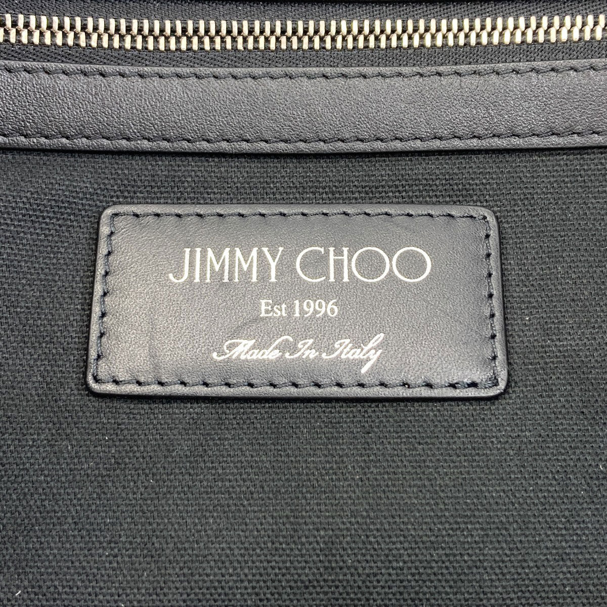 Jimmy Choo sophia star motif Tote Bag Leather Ladies [Used]