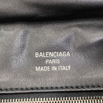 BALENCIAGA 787896 Monaco BB Logo Small Sling Bag One Belt Shoulder Bag Calf Ladies [Used]