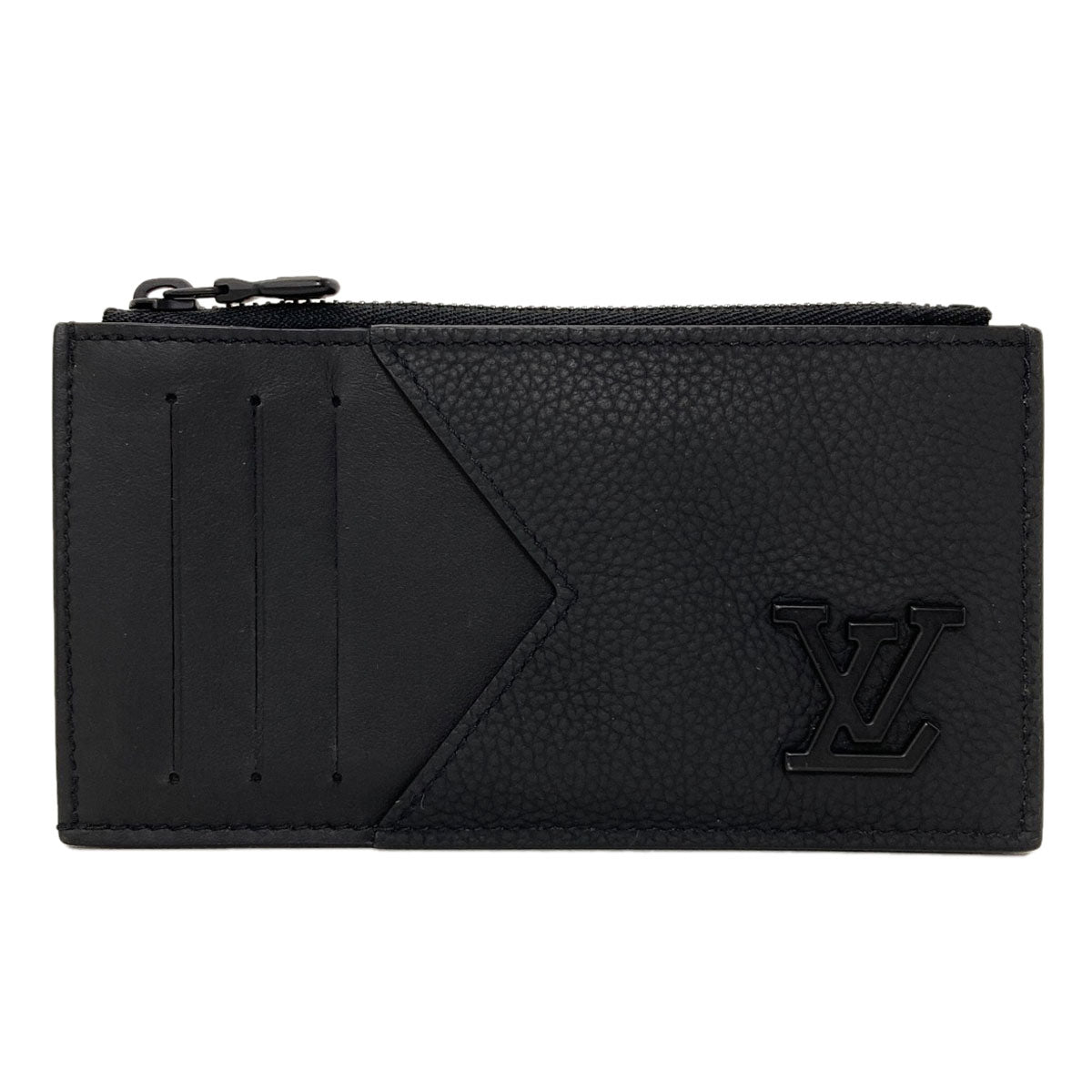 LOUIS VUITTON M82068 Coin Card Holder Aerogram Card Case Leather mens [Used]