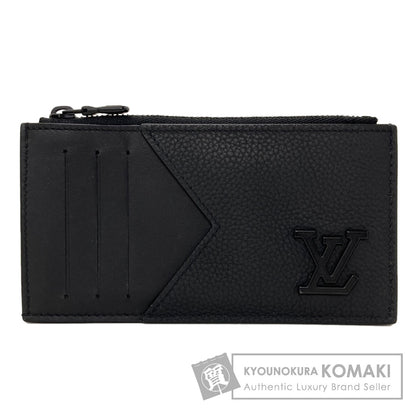 LOUIS VUITTON M82068 Coin Card Holder Aerogram Card Case Leather mens [Used]