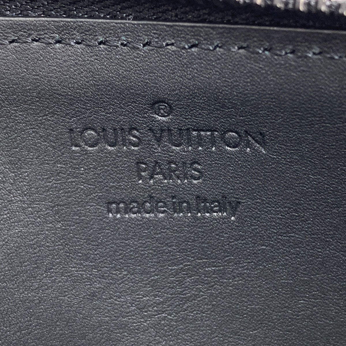 LOUIS VUITTON M82068 Coin Card Holder Aerogram Card Case Leather mens [Used]