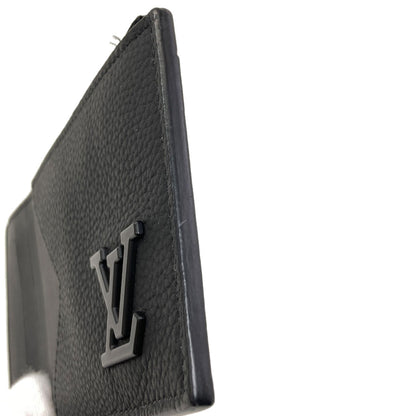 LOUIS VUITTON M82068 Coin Card Holder Aerogram Card Case Leather mens [Used]