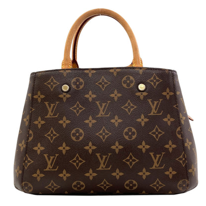 LOUIS VUITTON M41055 Montaigne BB Handbag Monogram canvas Ladies [Used]