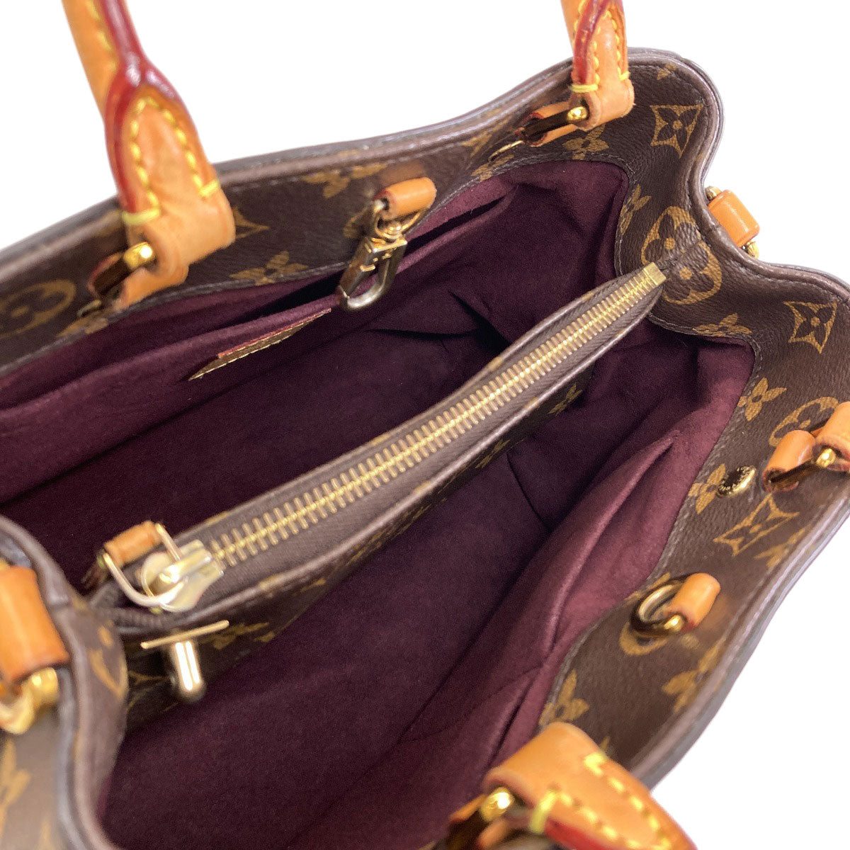 LOUIS VUITTON M41055 Montaigne BB Handbag Monogram canvas Ladies [Used]