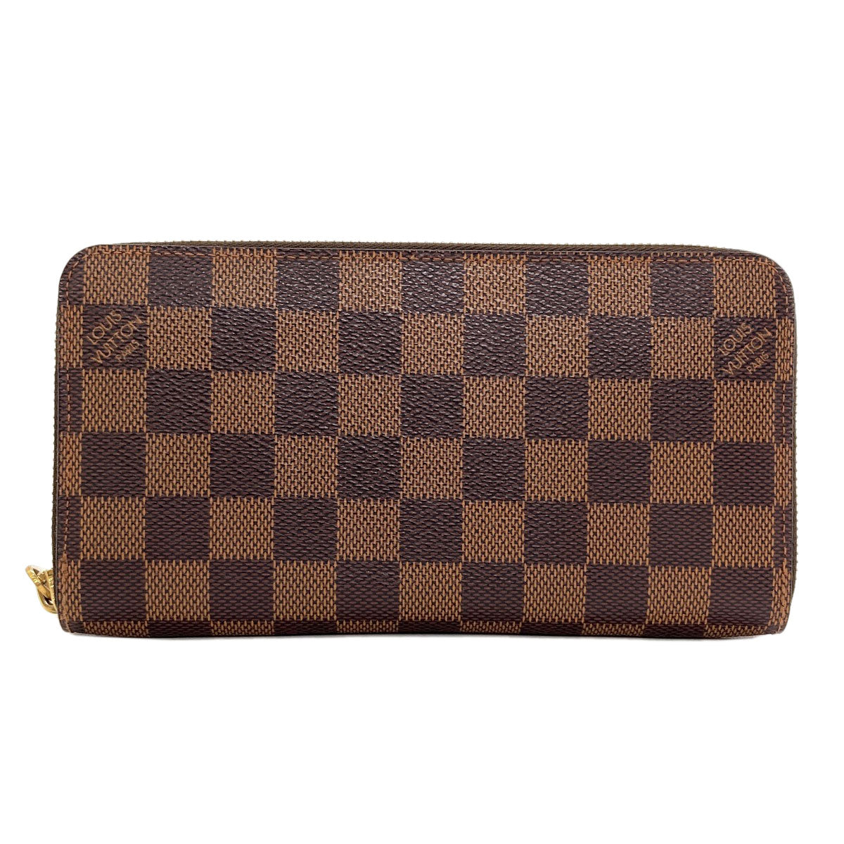 LOUIS VUITTON N60015 Zippy wallet Long wallet (with coin pocket) Damier canvas Ladies [Used]