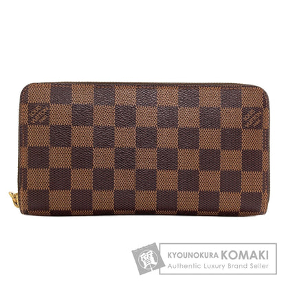 LOUIS VUITTON N60015 Zippy wallet Long wallet (with coin pocket) Damier canvas Ladies [Used]