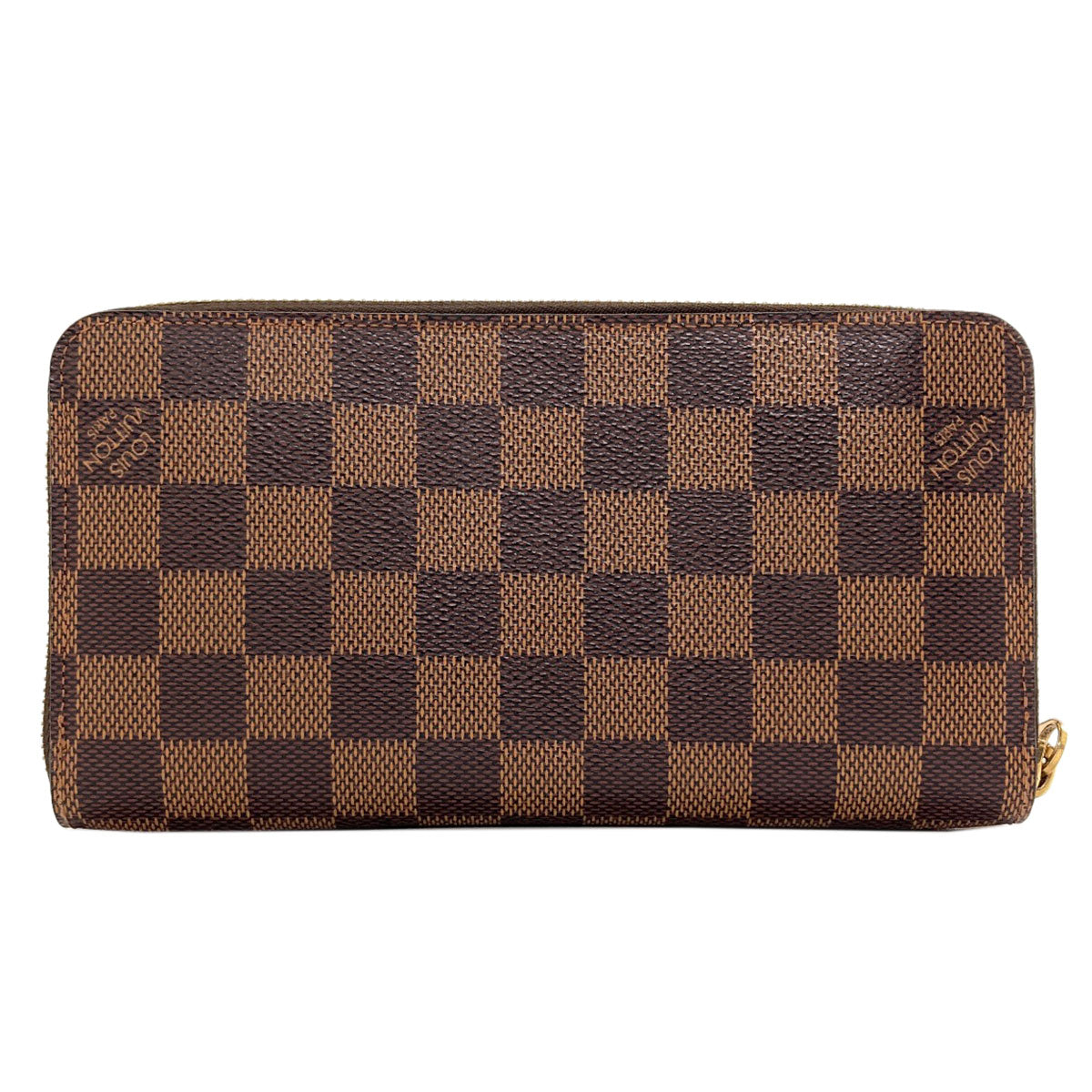 LOUIS VUITTON N60015 Zippy wallet Long wallet (with coin pocket) Damier canvas Ladies [Used]