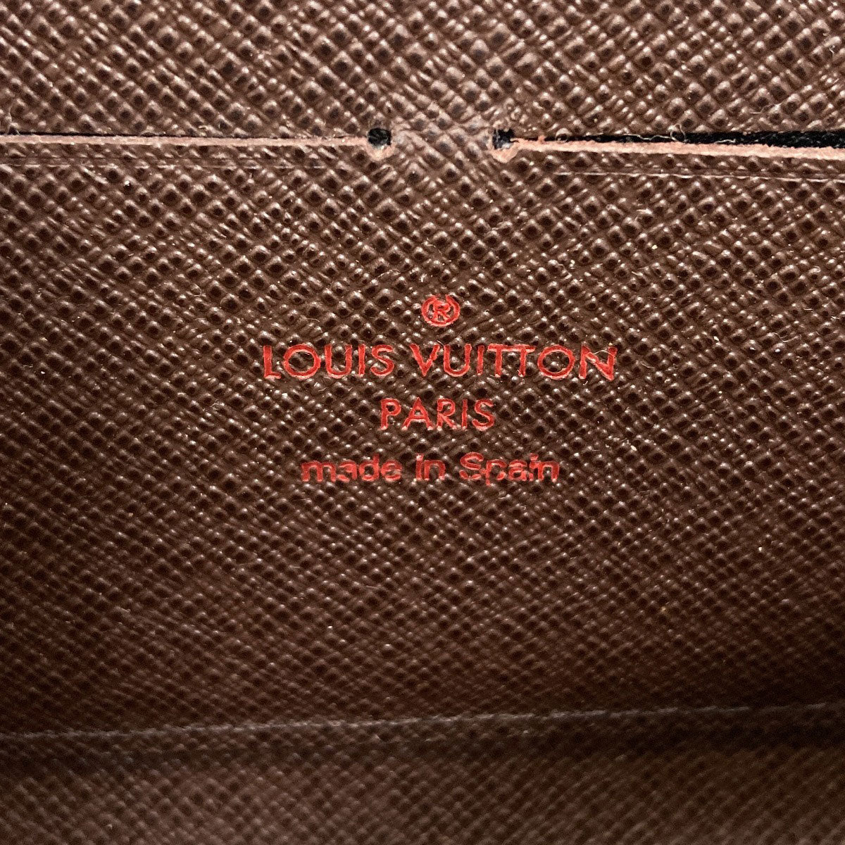 LOUIS VUITTON N60015 Zippy wallet Long wallet (with coin pocket) Damier canvas Ladies [Used]