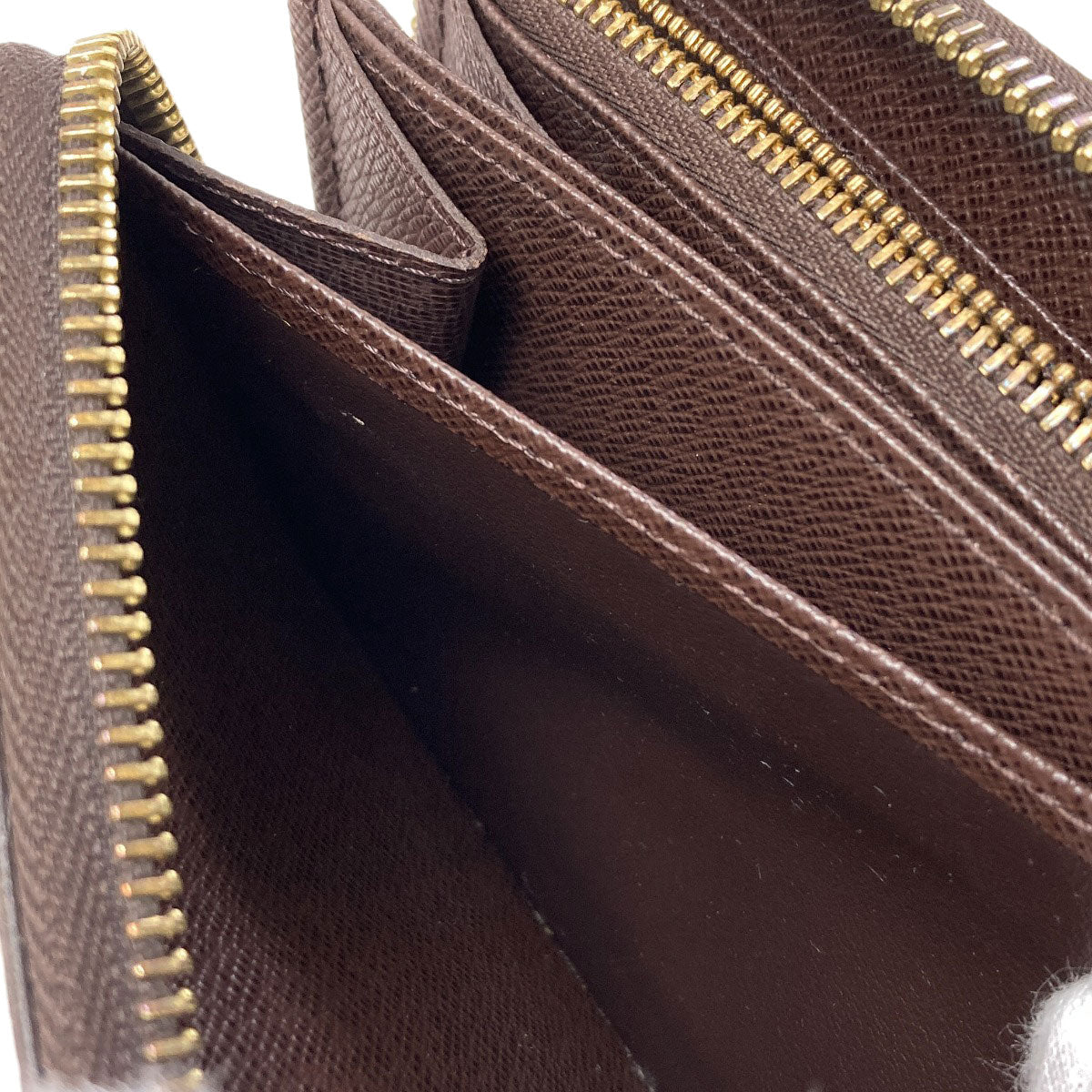 LOUIS VUITTON N60015 Zippy wallet Long wallet (with coin pocket) Damier canvas Ladies [Used]