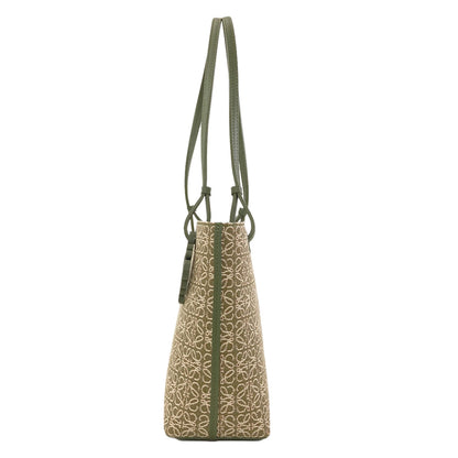 LOEWE Anagram jacquard Tote Bag Canvas Ladies [Used]