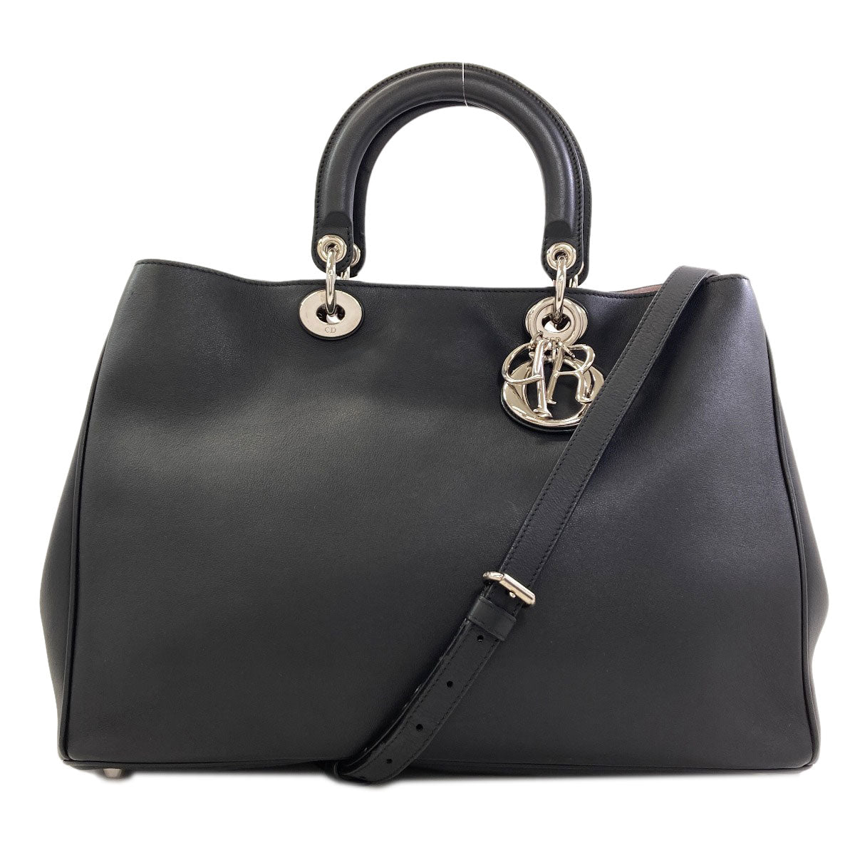 CHRISTIAN DIOR Diorissimo 2WAY Handbag Calf Ladies [Used]