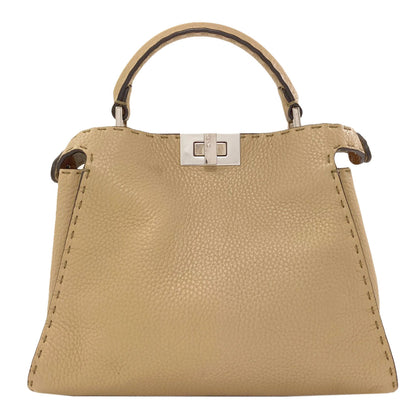 FENDI Peekaboo Essentially Selleria 2WAY Handbag Calf Ladies [Used]