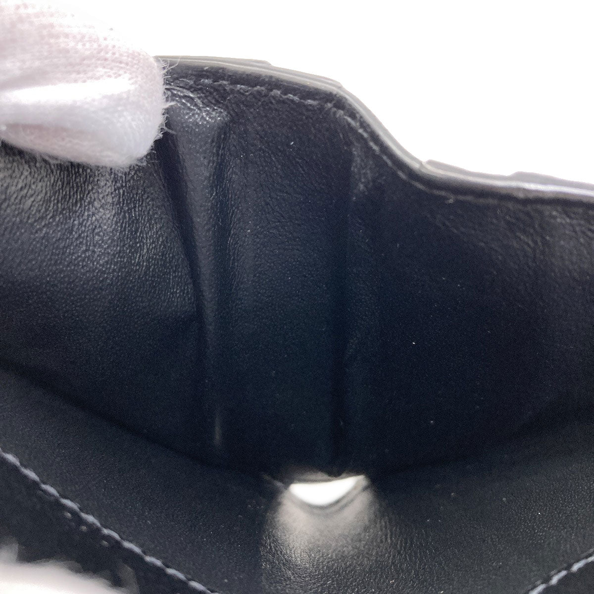 SAINT LAURENT Cassandra Bifold Wallet with Coin Pocket Leather Ladies [Used]