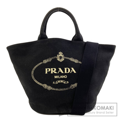 PRADA Bucket bag 2WAY Tote Bag Canvas Ladies [Used]