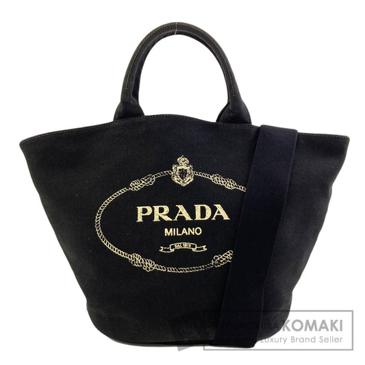 PRADA Bucket bag 2WAY Tote Bag Canvas Ladies [Used]