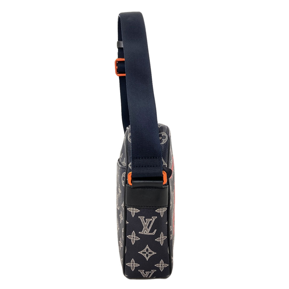 LOUIS VUITTON M43678 Danube PM Upside Down Shoulder Bag Monogram ink Ladies [Used]
