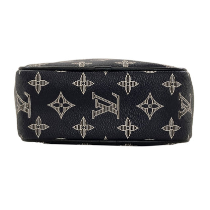 LOUIS VUITTON M43678 Danube PM Upside Down Shoulder Bag Monogram ink Ladies [Used]