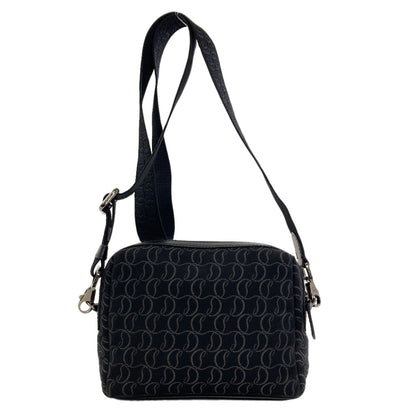 Christian Louboutin ZIP N FLAP Shoulder Bag Canvas Ladies [Used]