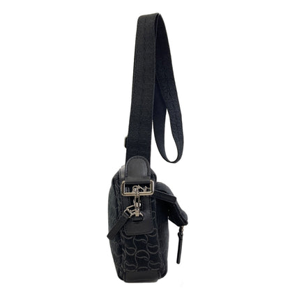 Christian Louboutin ZIP N FLAP Shoulder Bag Canvas Ladies [Used]