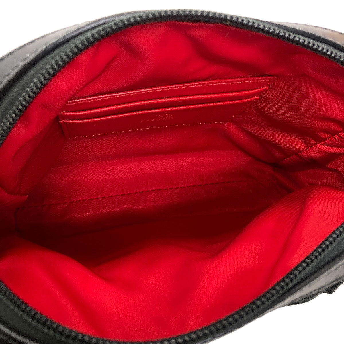 Christian Louboutin ZIP N FLAP Shoulder Bag Canvas Ladies [Used]
