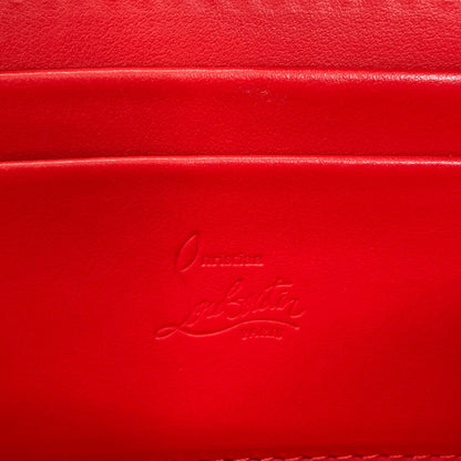 Christian Louboutin ZIP N FLAP Shoulder Bag Canvas Ladies [Used]