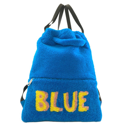 FENDI Vocabulary Drawstring Backpack Â· Daypack Mouton Ladies [Used]