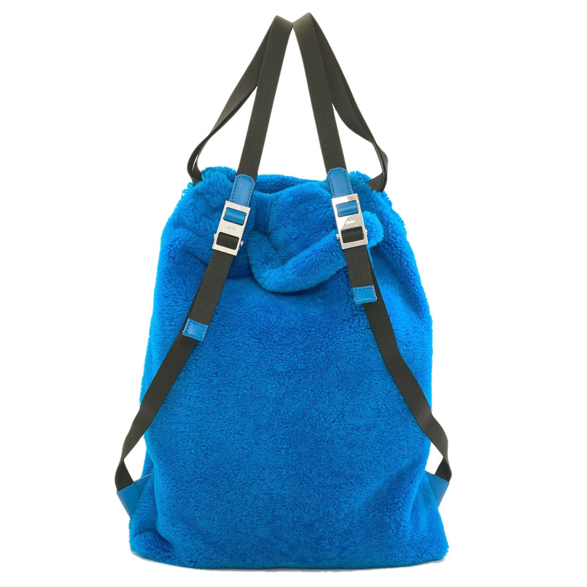 FENDI Vocabulary Drawstring Backpack Â· Daypack Mouton Ladies [Used]