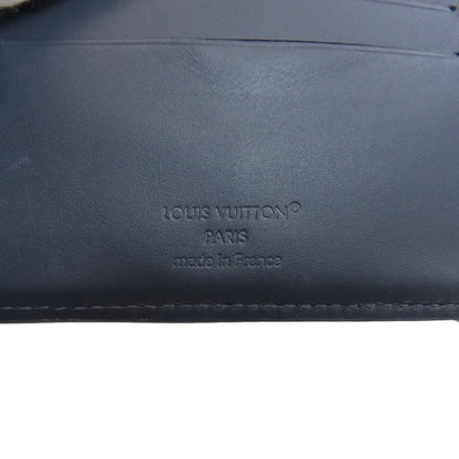 LOUIS VUITTON Portefeiulle Marco Aerogram Bifold Wallet with Coin Pocket Calf mens [Used]