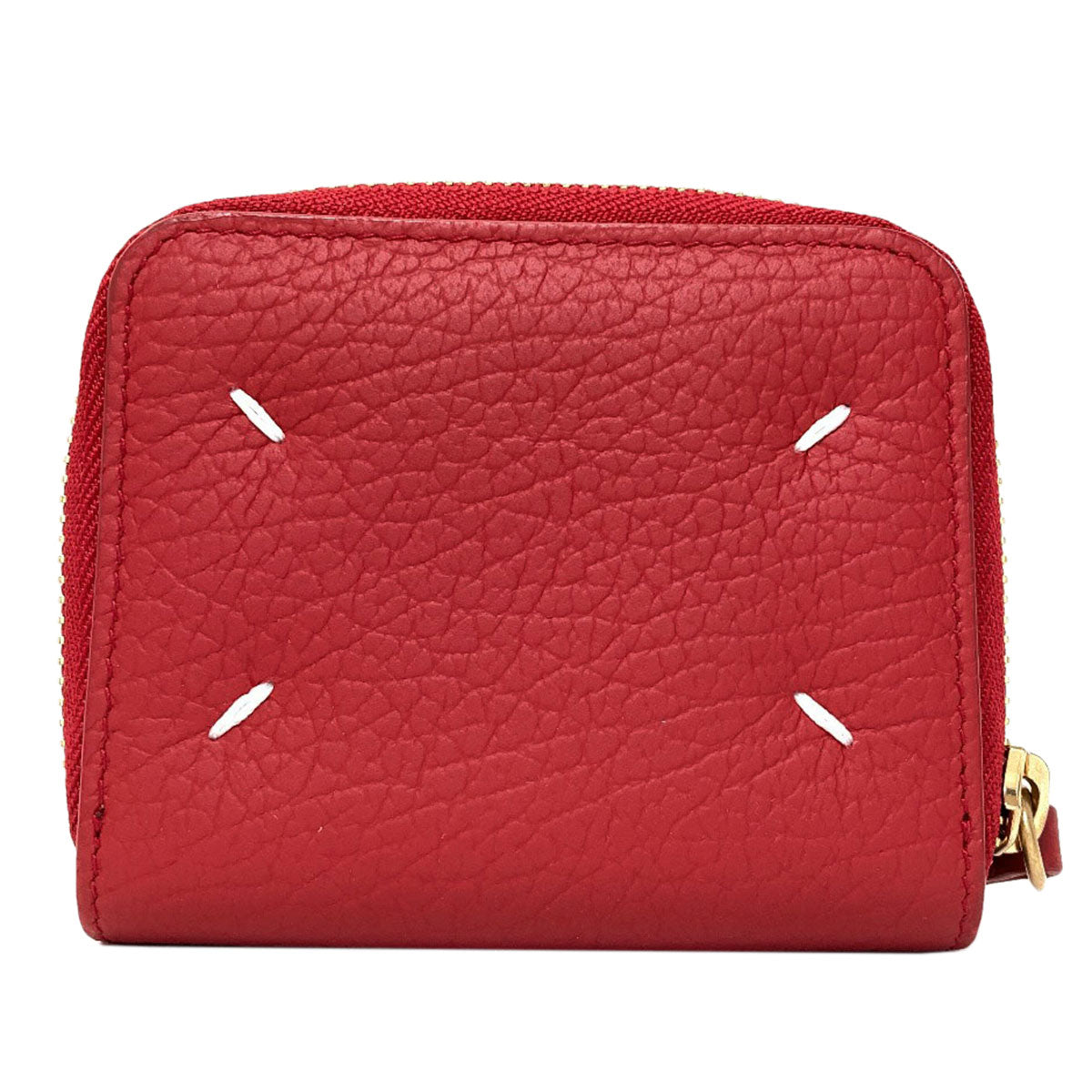 MaisonMargiela 4 stitches coin purse Leather Ladies [Used]