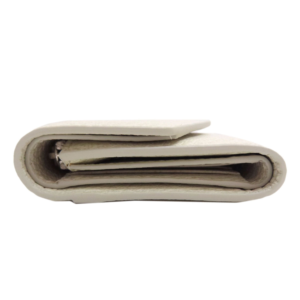 MaisonMargiela 4 stitches Tri-fold wallet (with Coin Pocket) Leather Ladies [Used]