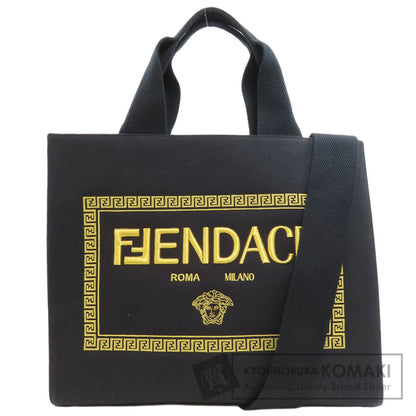 FENDI Fender Chester 2WAY Tote Bag Canvas Ladies [Used]