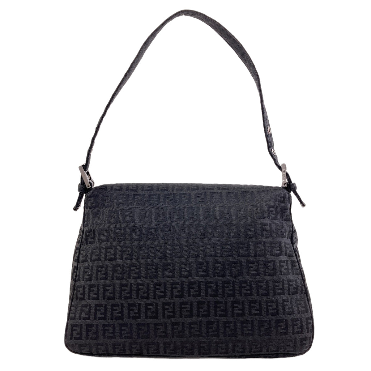FENDI one belt Zucchino Shoulder Bag Canvas Ladies [Used]