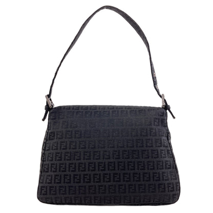 FENDI one belt Zucchino Shoulder Bag Canvas Ladies [Used]