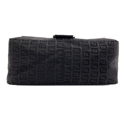 FENDI one belt Zucchino Shoulder Bag Canvas Ladies [Used]