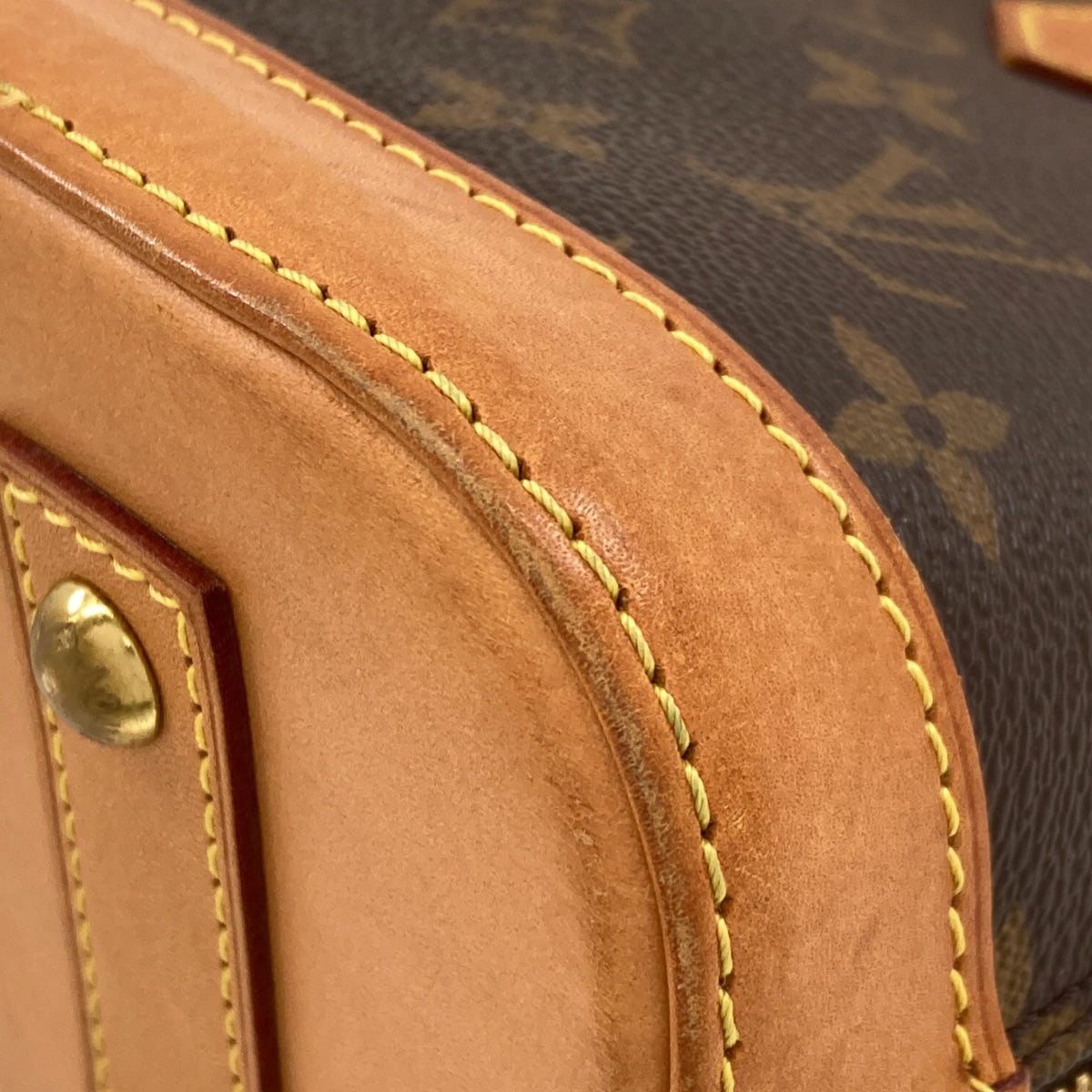LOUIS VUITTON M53152 Alma BB Handbag Monogram canvas Ladies [Used]