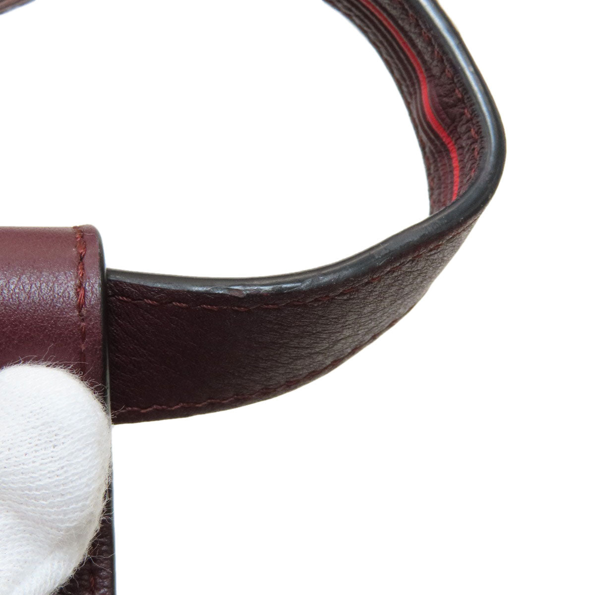 LOEWE Hammock Dot Pattern 2WAY Handbag Calf Ladies [Used]