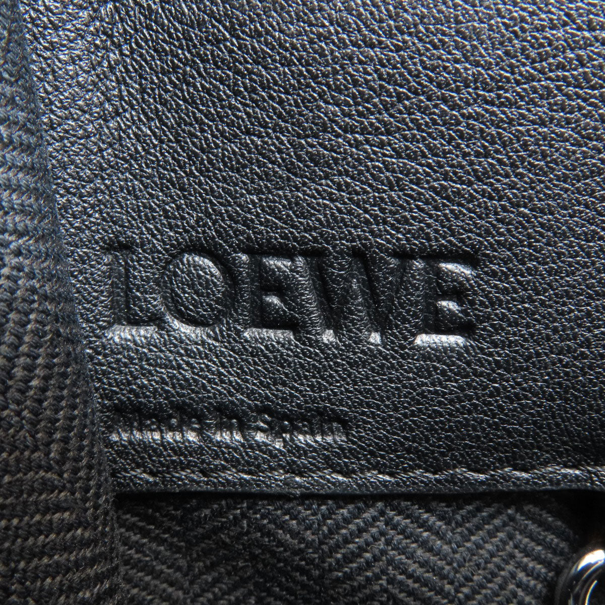 LOEWE Hammock Dot Pattern 2WAY Handbag Calf Ladies [Used]