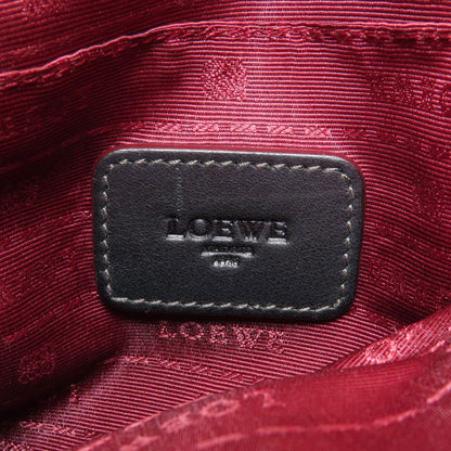 LOEWE Long Shoulder Anagram Shoulder Bag Leather Ladies [Used]