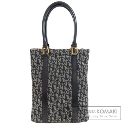 CHRISTIAN DIOR Trotter pattern Handbag Canvas Ladies [Used]