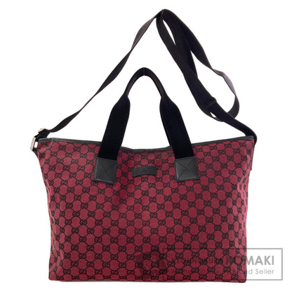 GUCCI 257298 Outlet GG 2WAY Tote Bag Canvas Ladies [Used]