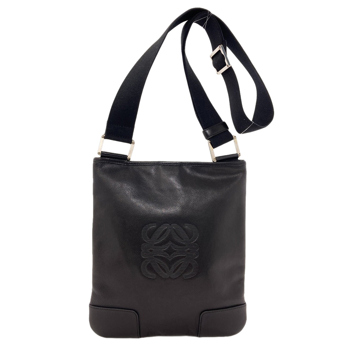 LOEWE anagram Shoulder Bag Leather Ladies [Used]