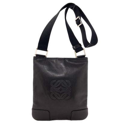 LOEWE anagram Shoulder Bag Leather Ladies [Used]