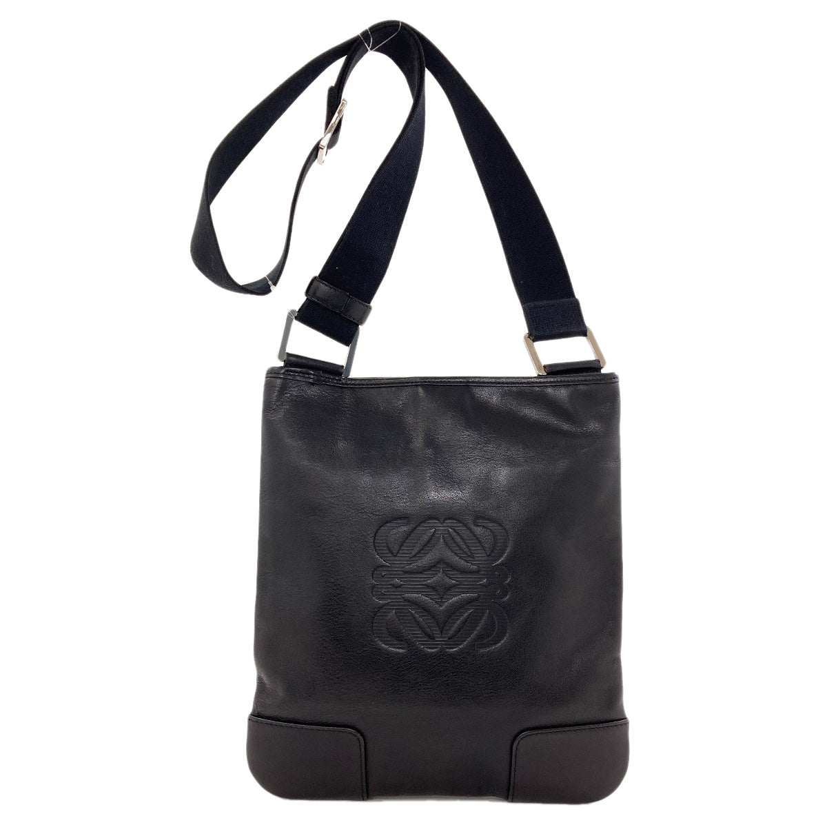 LOEWE anagram Shoulder Bag Leather Ladies [Used]